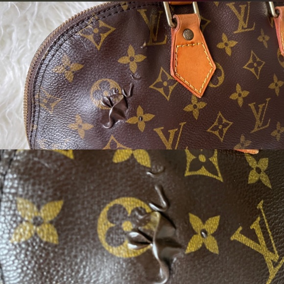 ❤️❤️❤️Authentic Louis Vuitton Monogram Alma Hand Bag - Picture 6 of 13